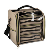 Makeup Bag with 3 Removable Pouches Toiletry Storage Bag Large